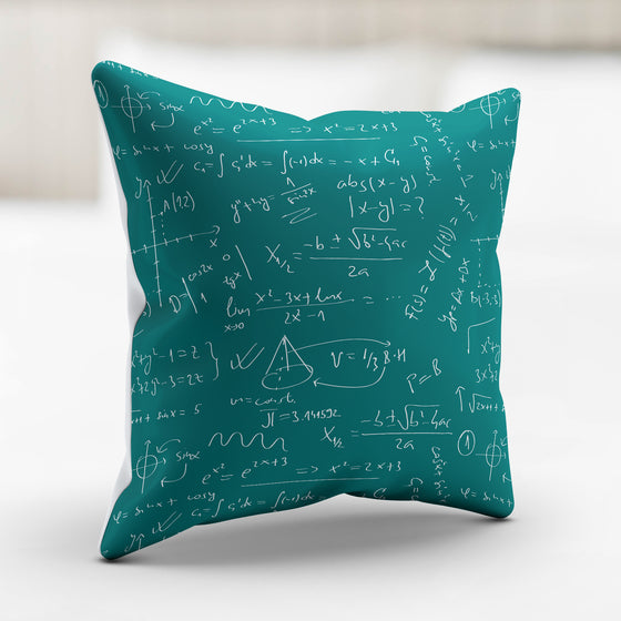 Math Teacher Pillow Cover
