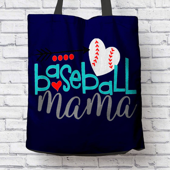 Baseball Mama Tote Bag