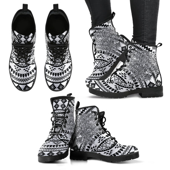 Tree of Life Women's Leather Boots