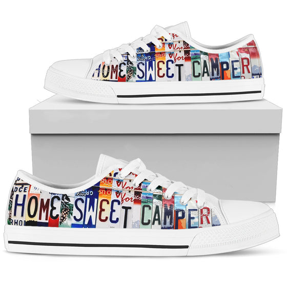 Home Sweet Camper Low Top Shoes