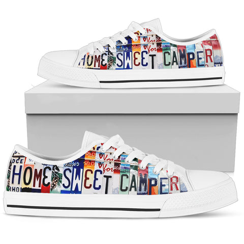 Home Sweet Camper Low Top Shoes