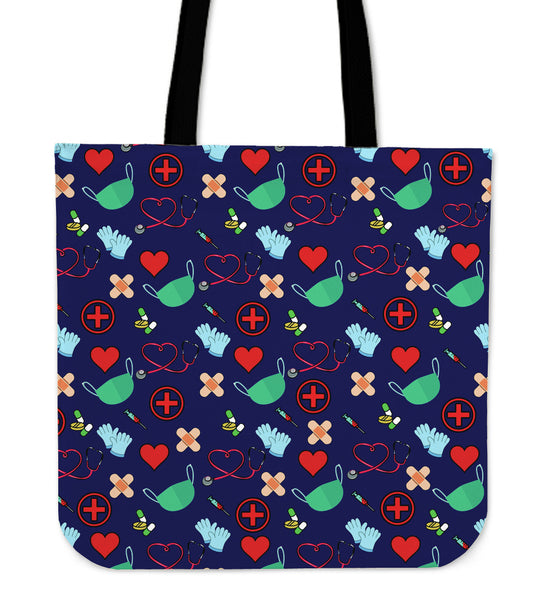 Nursing Cotton Tote Bag