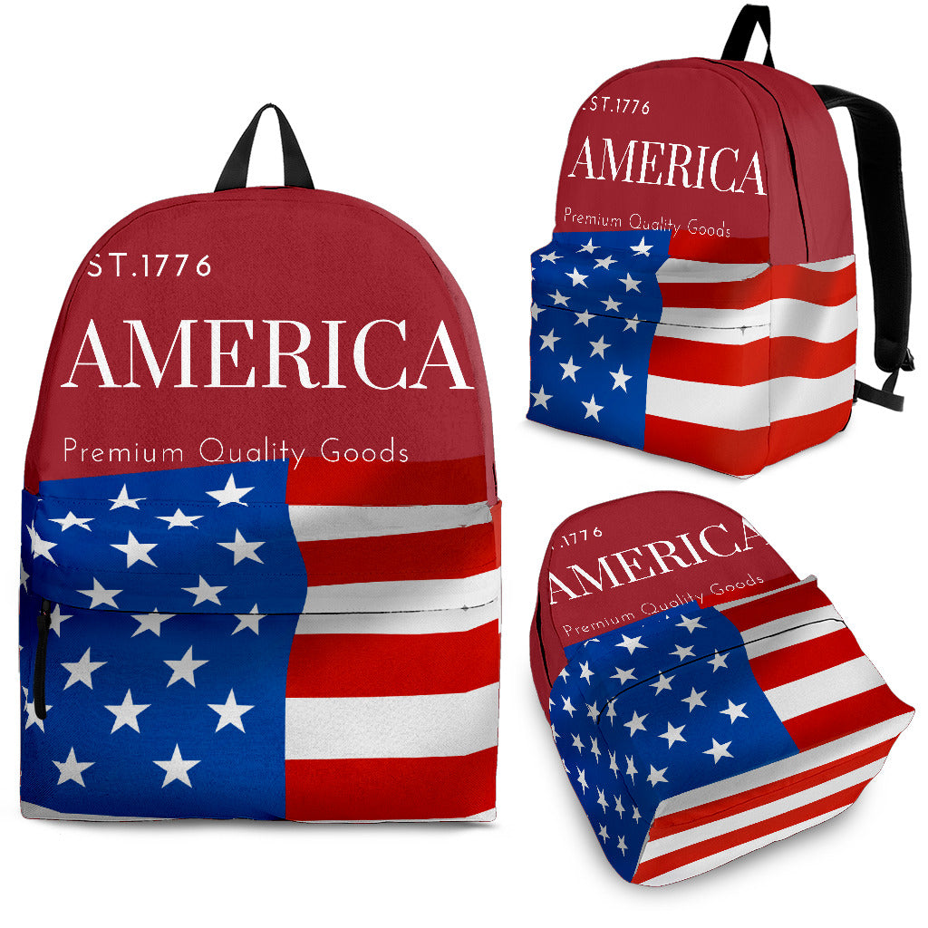 Red AMERICA Backpack