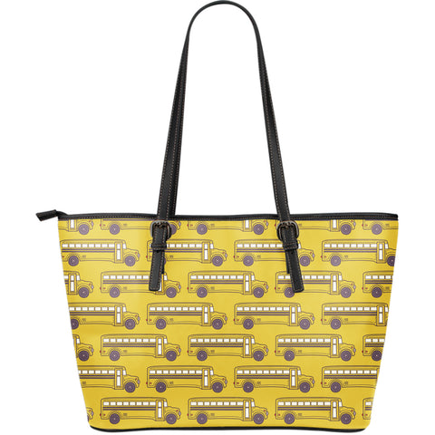 Beep Beep Large Leather Tote Bag