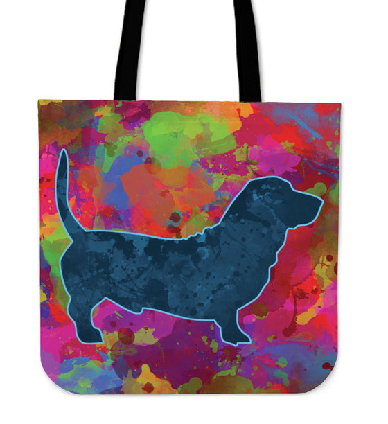 Colorful Daschund Tote Bag!