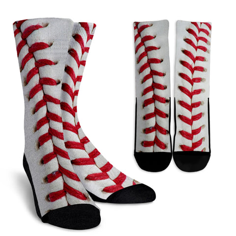 Baseball Seems Crew Socks