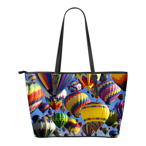 Ballooning Small Leather Tote