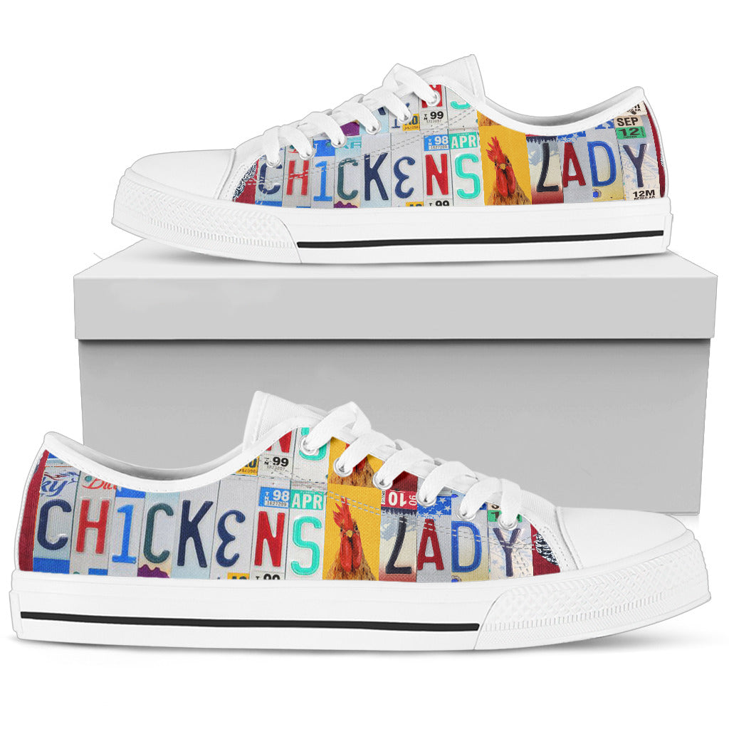 Chickens Lady Low Top Shoes