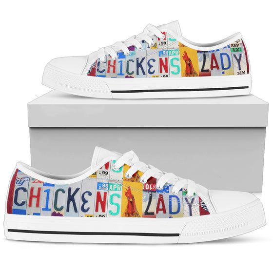 Chickens Lady Low Top Shoes