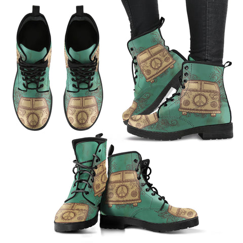 Hippie Bus Women's Leather Boots