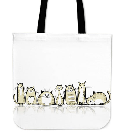 Funny Cat II Cloth Tote Bag