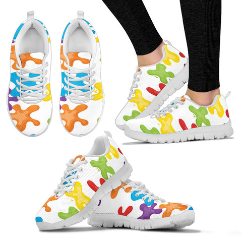 Paint Splatter Sneakers