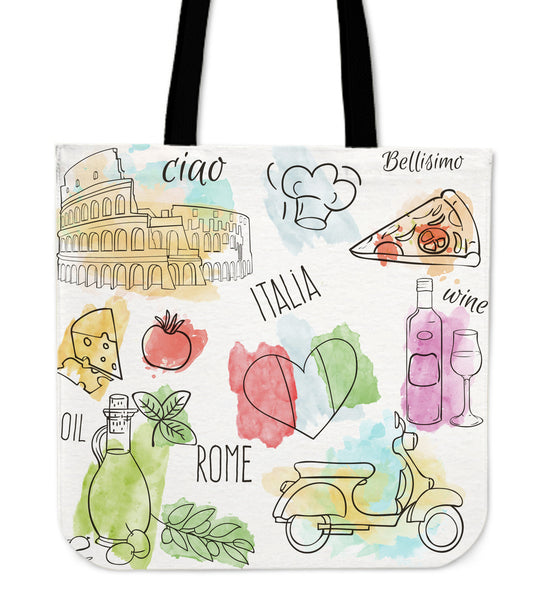 A TASTE OF ITALY TOTE BAG
