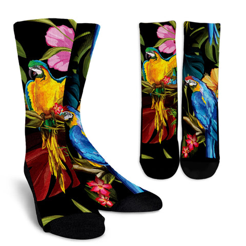 Parrot Crew Socks