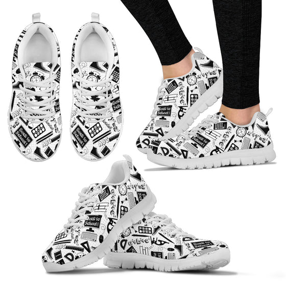 TEACHER WHITE SNEAKER WOMAN'S