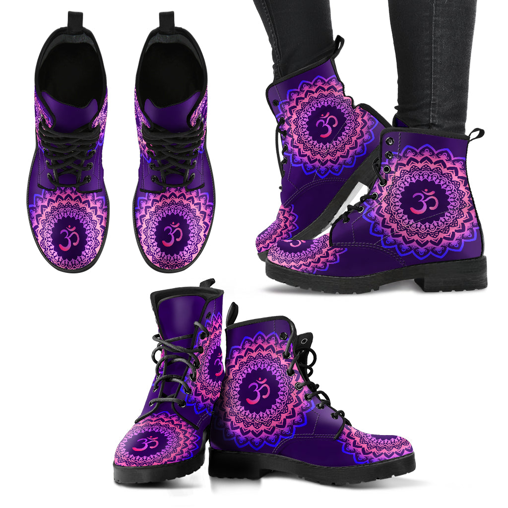 Ohm Mandala Women's Leather Boots