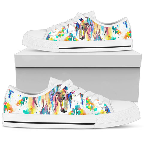 Horse Women's Low Top Shoe