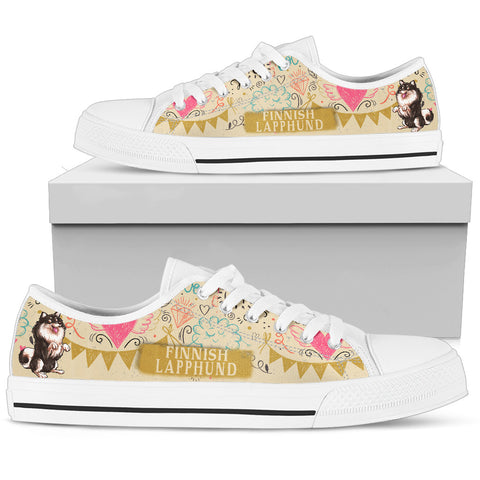 Finnish Lapphund Women's Low Top Shoe