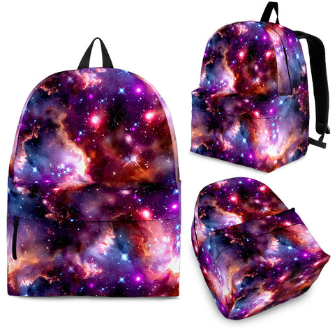 Galaxy theme backpack