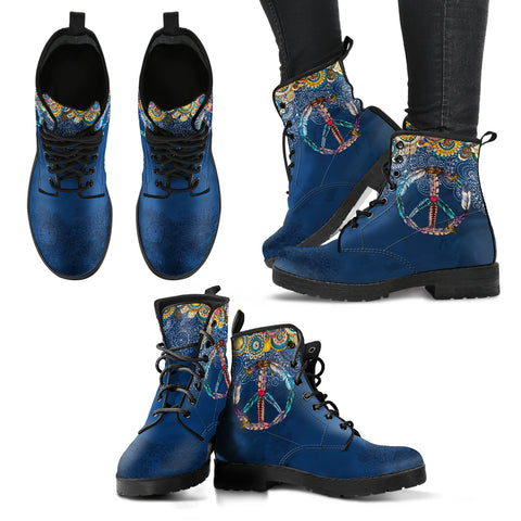 Peace and Boho Women's Leather Boots