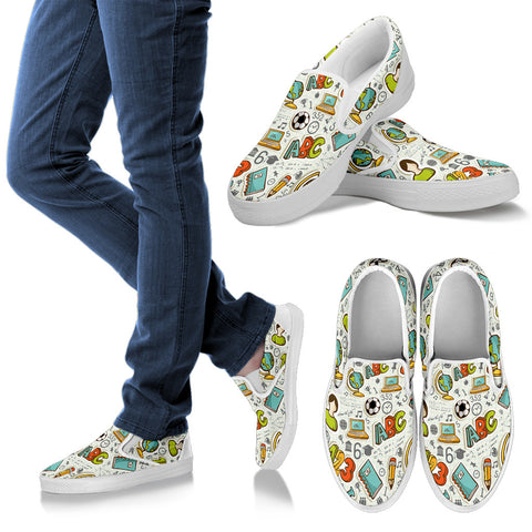 School Days Slip Ons