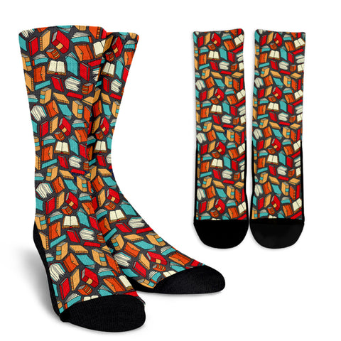 Book Lovers Crew Socks