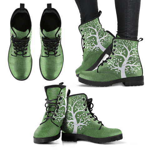 Tree of Life Women's Leather Boots