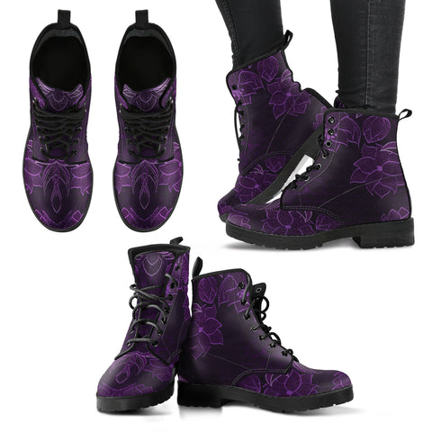 Lavendria Women's Leather Boots
