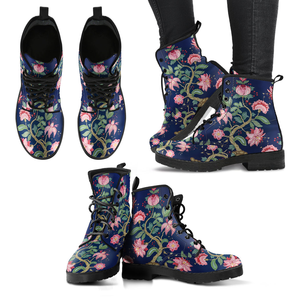 Tree of Life Women's Leather Boots