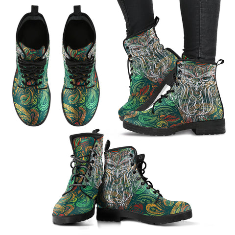 Owl Women's Leather Boots