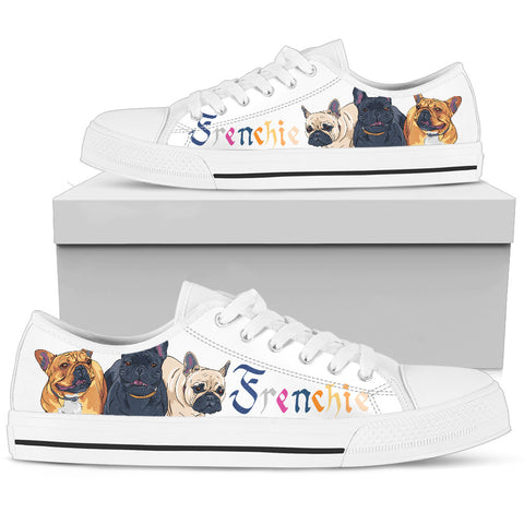 French Bulldog Women's Low Top Shoe