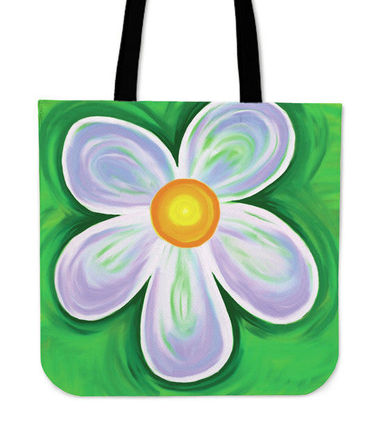 Single Flower Tote Bag