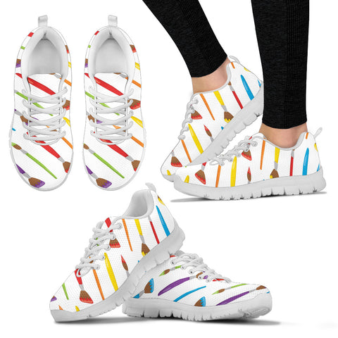 Paint Brush Women's Sneakers