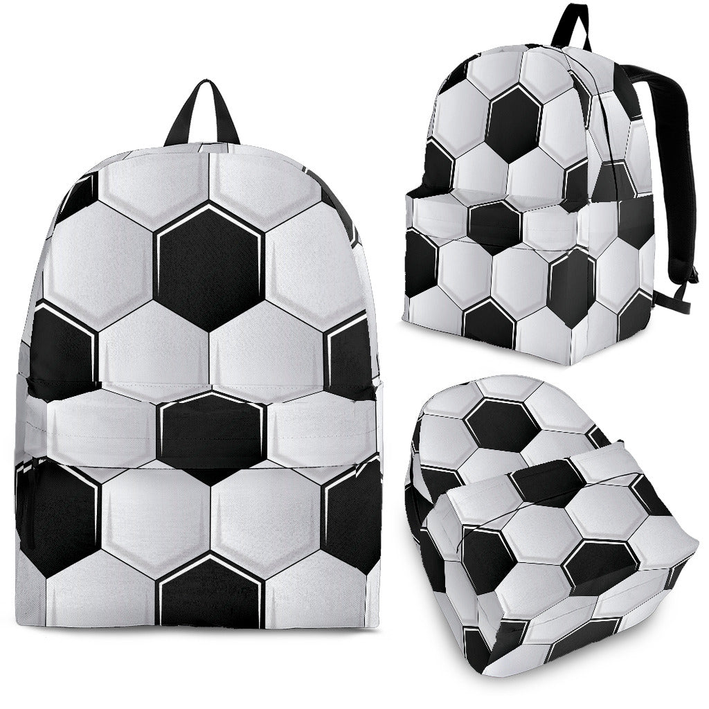 Soccer Ball Pattern Backpack