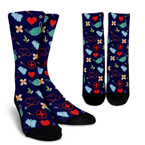 Nursing Crew Socks