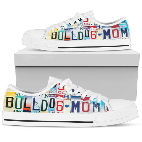 Bulldog Mom Low Top