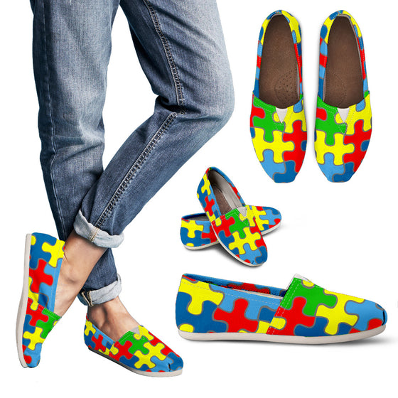 Autism Awareness Women's Casual Shoes