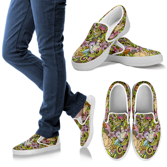 Massage Therapist Slip Ons