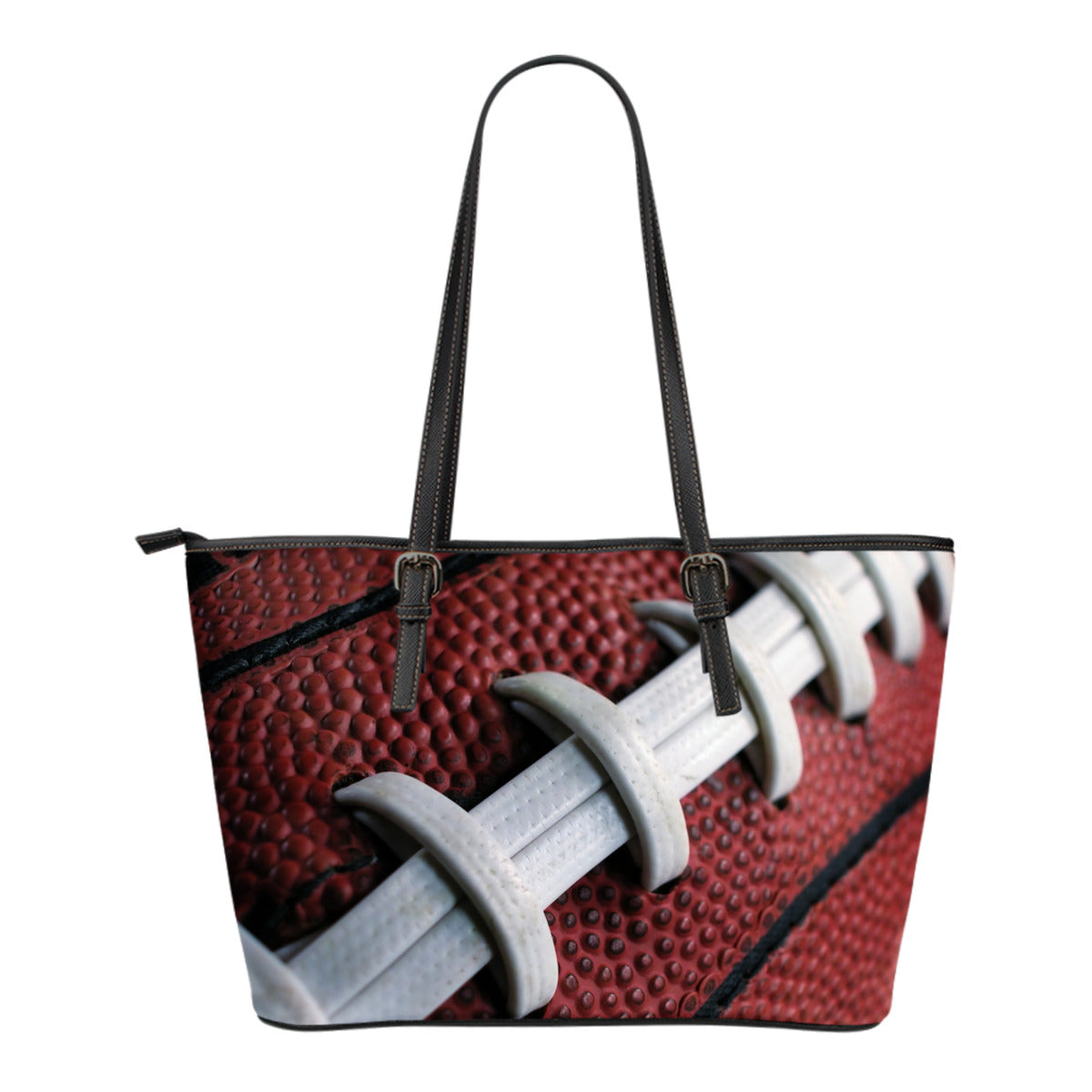 Football Small Leather Tote