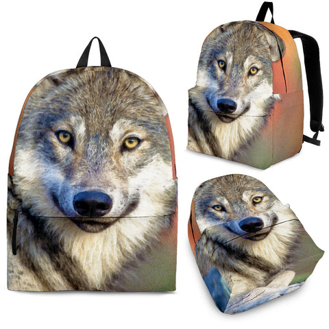 Kid's Backpack Wolf