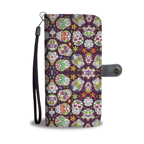 Sugar Skull Wallet Case
