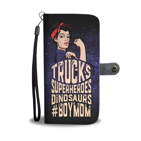 #Boymom Wallet Case