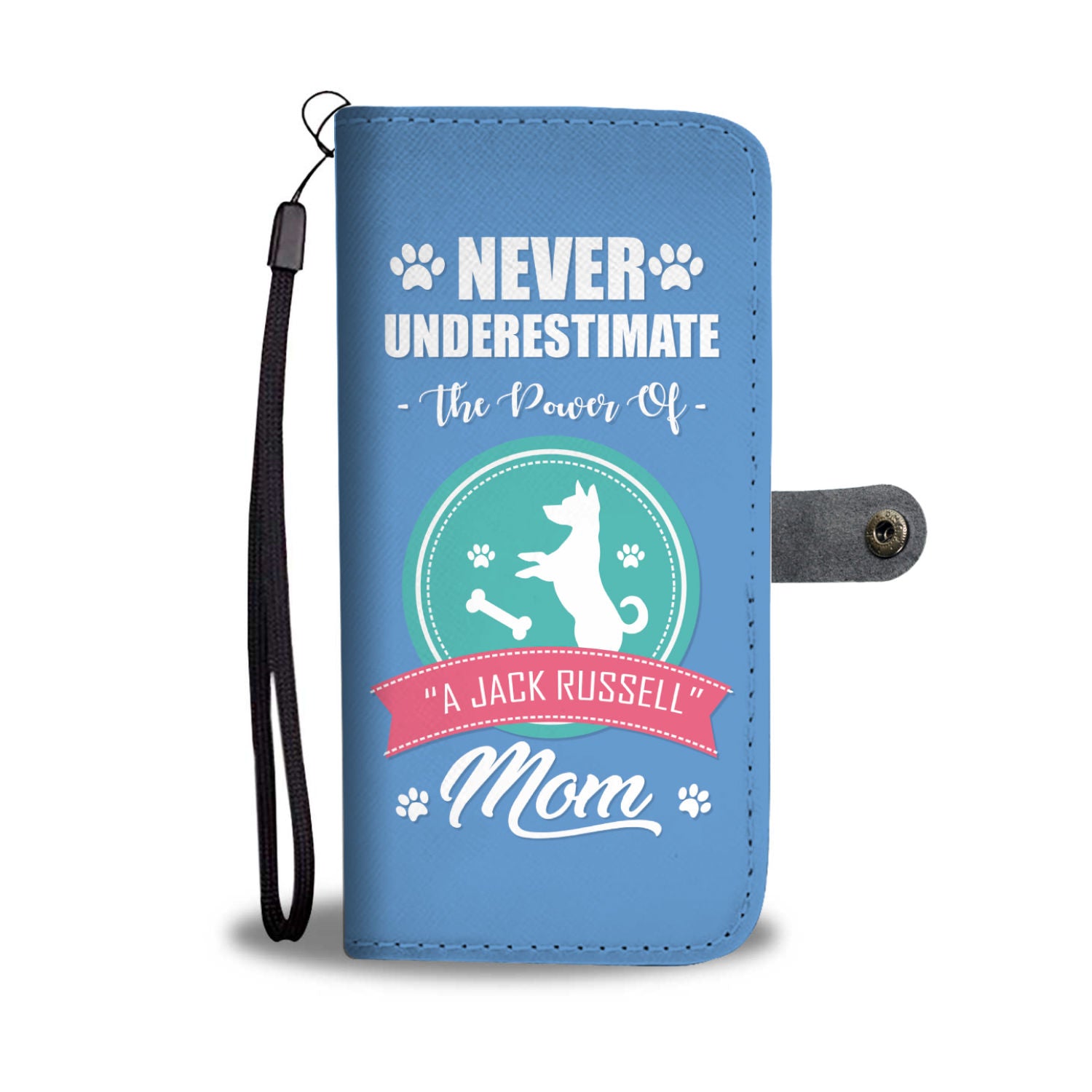 Jack Russell Mom Wallet Case