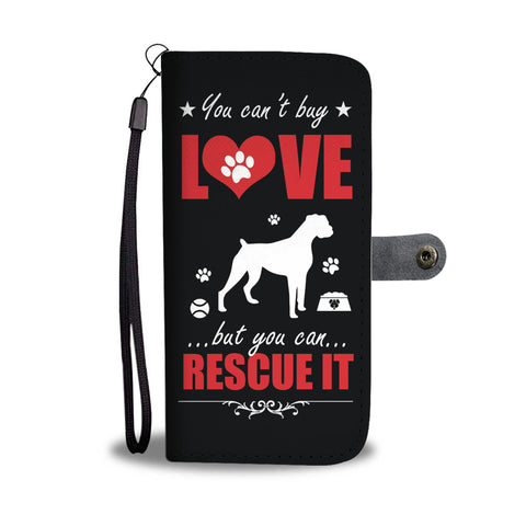Boxer Rescue Wallet Case