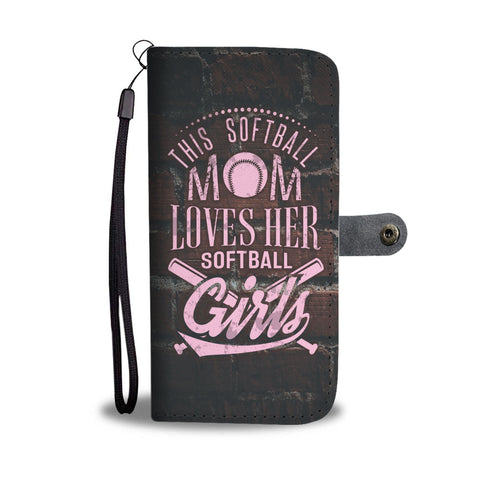 Softball Mom Wallet Case