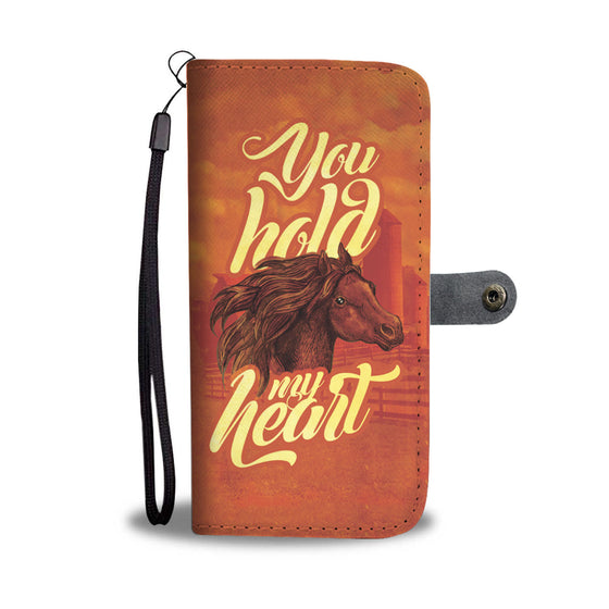 Horse You Hold My Heart Wallet Case