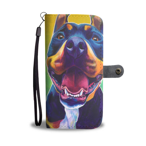 Pitbull Dawgart Wallet Phone Case
