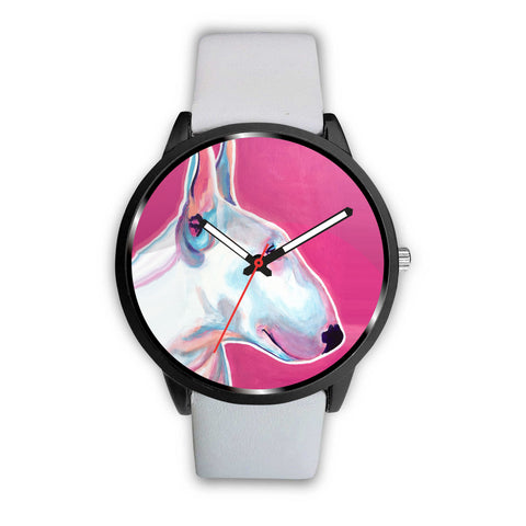 Bull Terrier by Dawgart Custom Watch