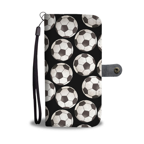 Soccer Love Wallet Case - Black