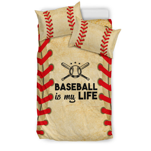 Baseball is my Life Bedding Set
